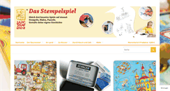 Desktop Screenshot of das-stempelspiel.de
